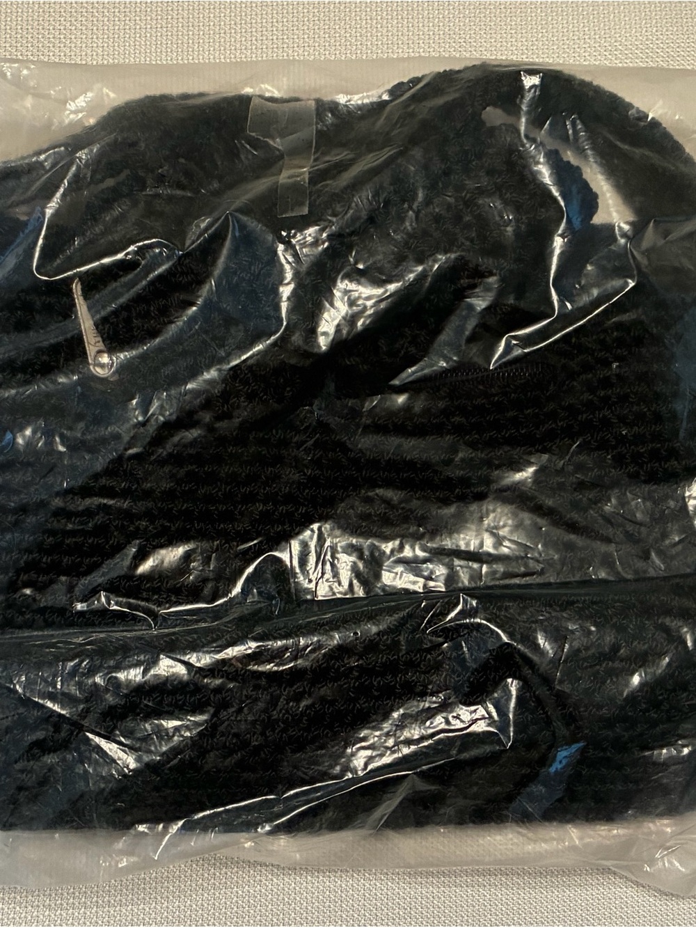 Brand New Factory Sealed The Sak Black Fuzzy Shoulder Bag